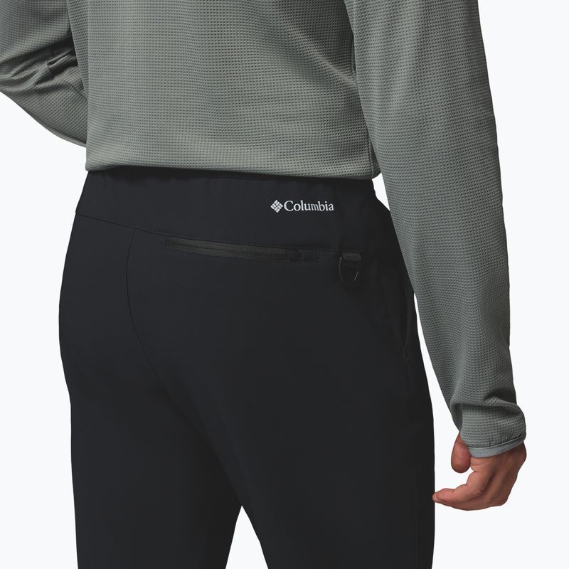 Pánske lezecké nohavice Columbia Essential Hike Warm black 7
