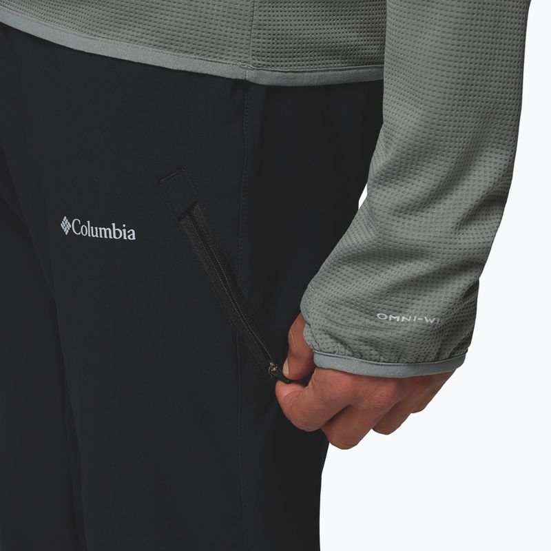 Pánske lezecké nohavice Columbia Essential Hike Warm black 8