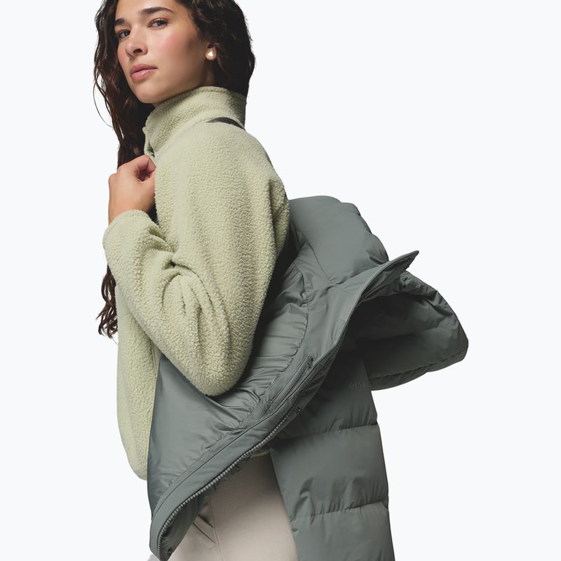 Dámska páperová bunda Columbia Amaze Puff Hooded Sedona Sage 6