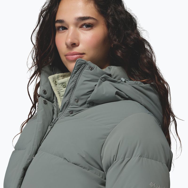 Dámska páperová bunda Columbia Amaze Puff Hooded Sedona Sage 7
