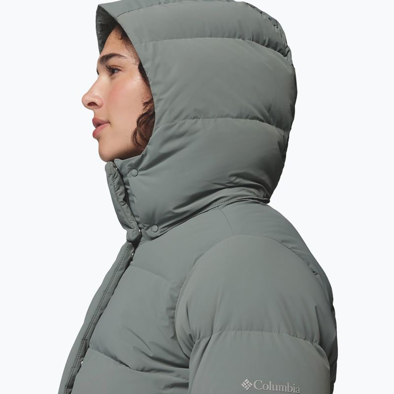 Dámska páperová bunda Columbia Amaze Puff Hooded Sedona Sage 11