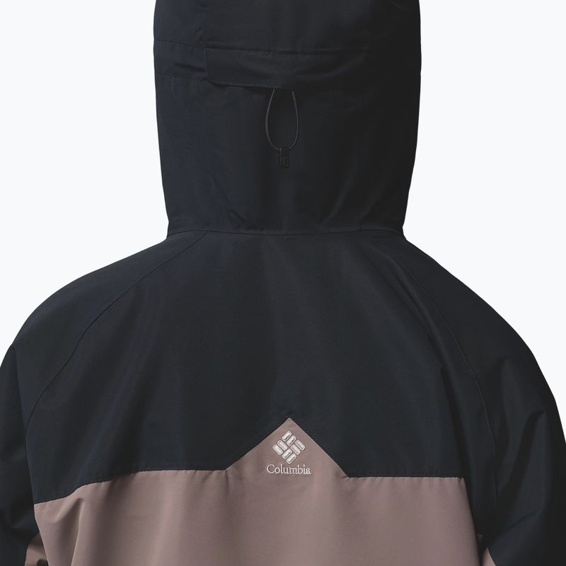 Pánska snowboardová bunda Columbia Coreshot iron/black/flint grey 8