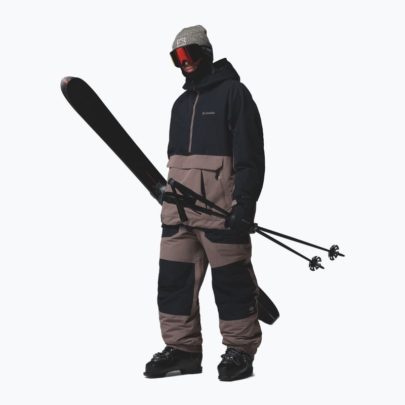 Pánske snowboardové nohavice Columbia Coreshot iron/black 2