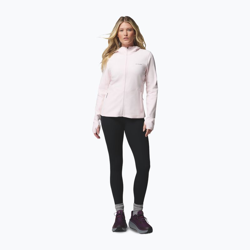 Dámska bunda Columbia Star Valley Hooded Full Zip powder pink 2