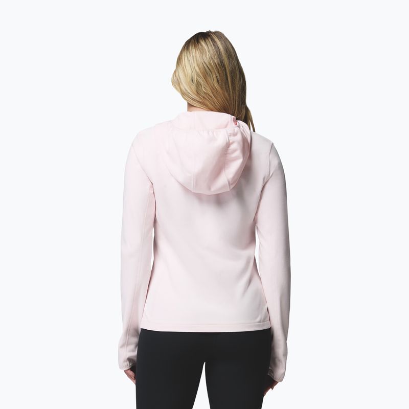 Dámska bunda Columbia Star Valley Hooded Full Zip powder pink 3