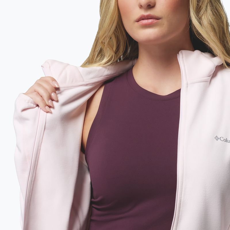 Dámska bunda Columbia Star Valley Hooded Full Zip powder pink 8