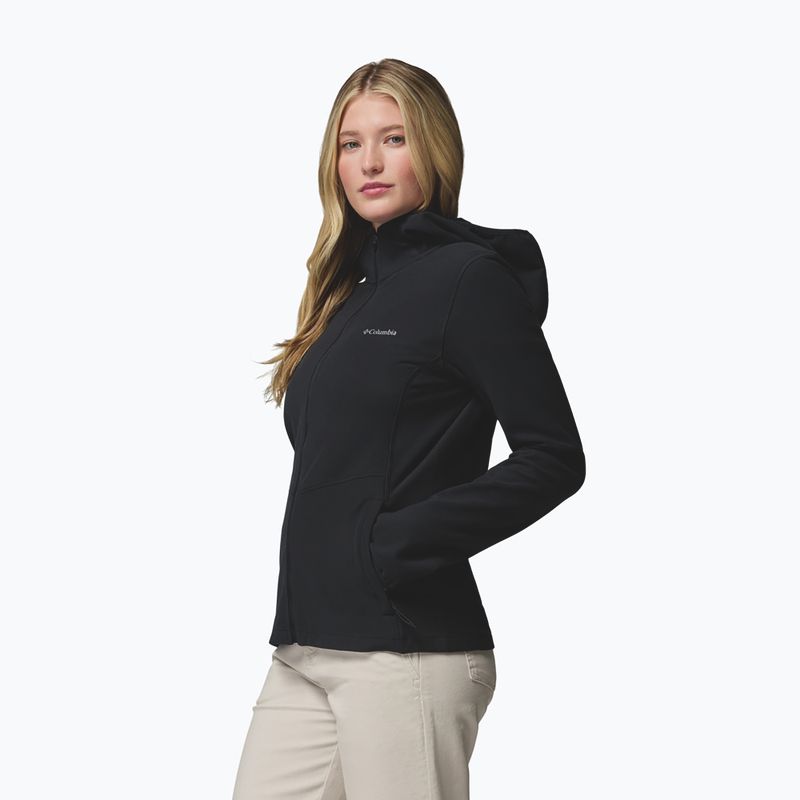 Dámska bunda Columbia Star Valley Hooded Full Zip black 5
