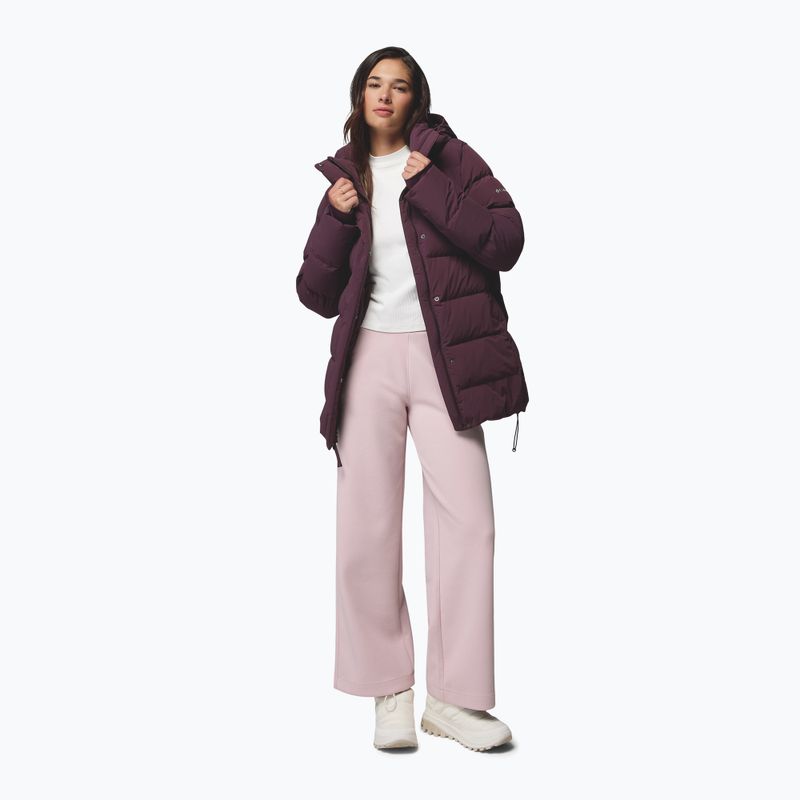 Dámska páperová bunda Columbia Amaze Puff Mid Hooded moonvista 2