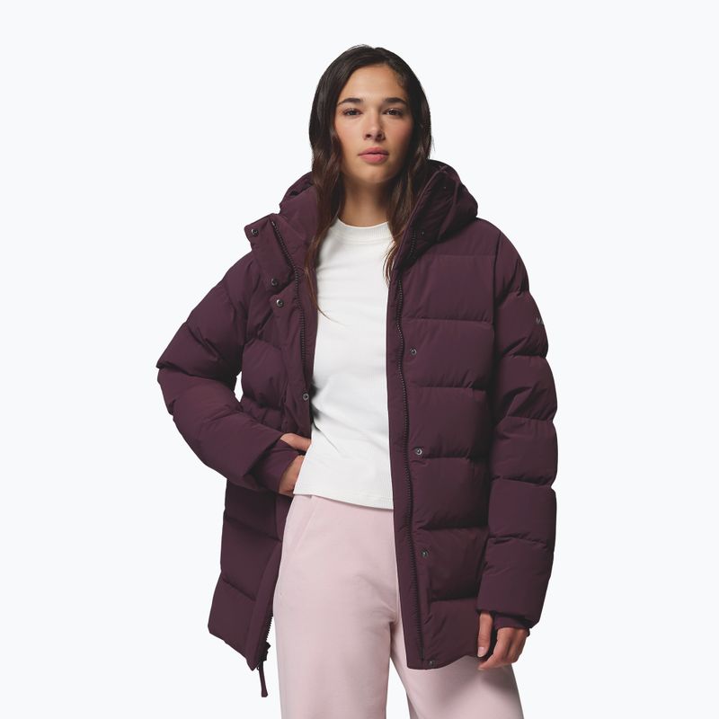 Dámska páperová bunda Columbia Amaze Puff Mid Hooded moonvista 5
