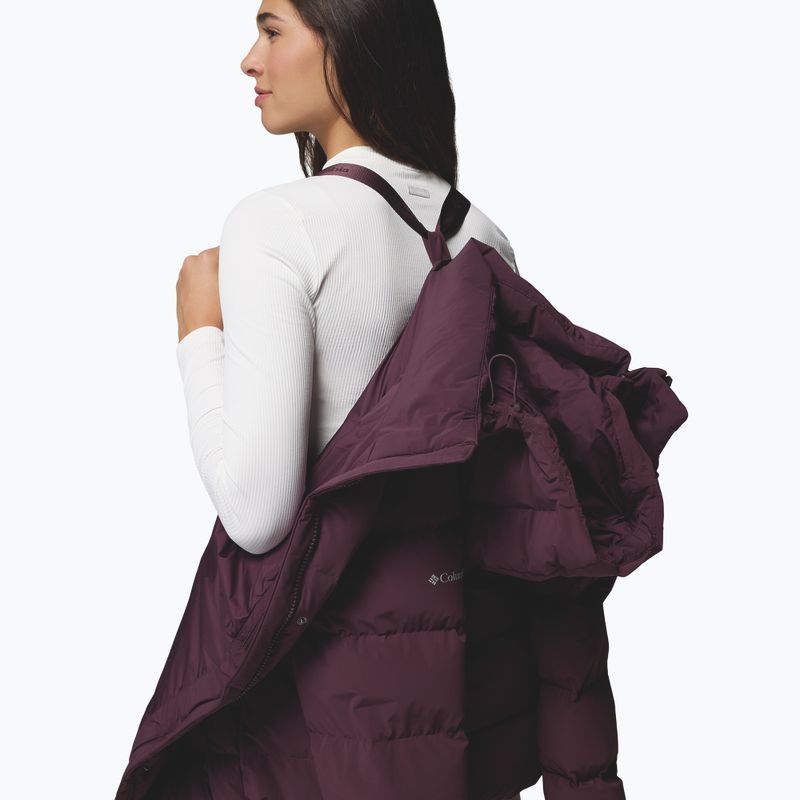 Dámska páperová bunda Columbia Amaze Puff Mid Hooded moonvista 6