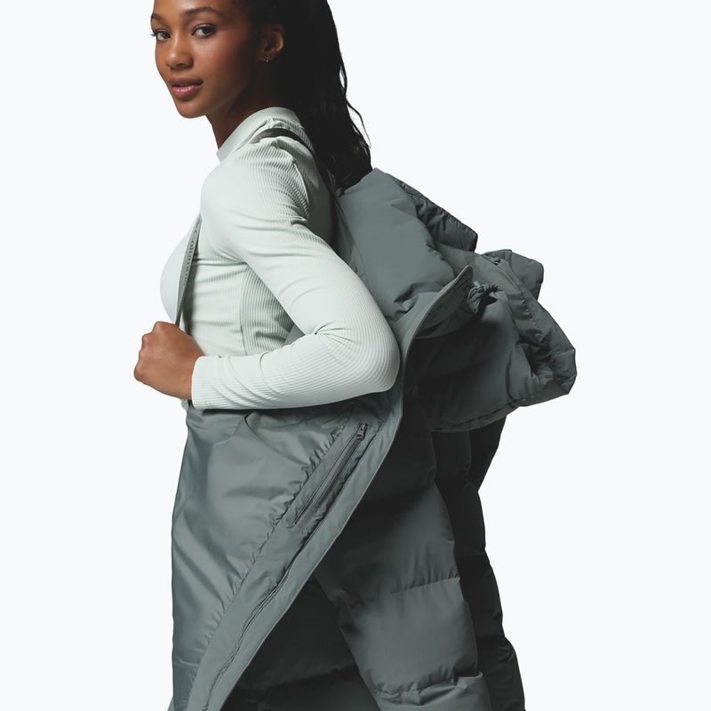 Dámska páperová bunda Columbia Amaze Puff Mid Hooded sedona sage 7