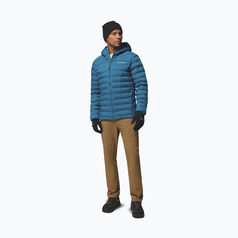 Pánska bunda Columbia Terwiliger Trail Heat Seal Hooded phoenix blue 2
