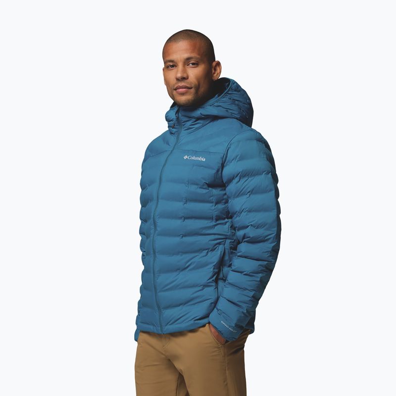 Pánska bunda Columbia Terwiliger Trail Heat Seal Hooded phoenix blue 6