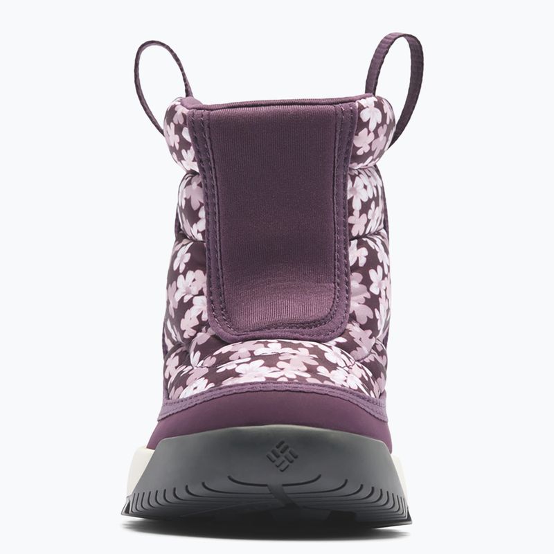 Detské snehule Columbia Youth Snowtrot Mid Dusty Purple/Dusty Purple Posies 3