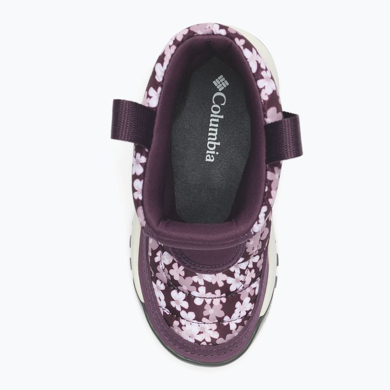 Detské snehule Columbia Youth Snowtrot Mid Dusty Purple/Dusty Purple Posies 4