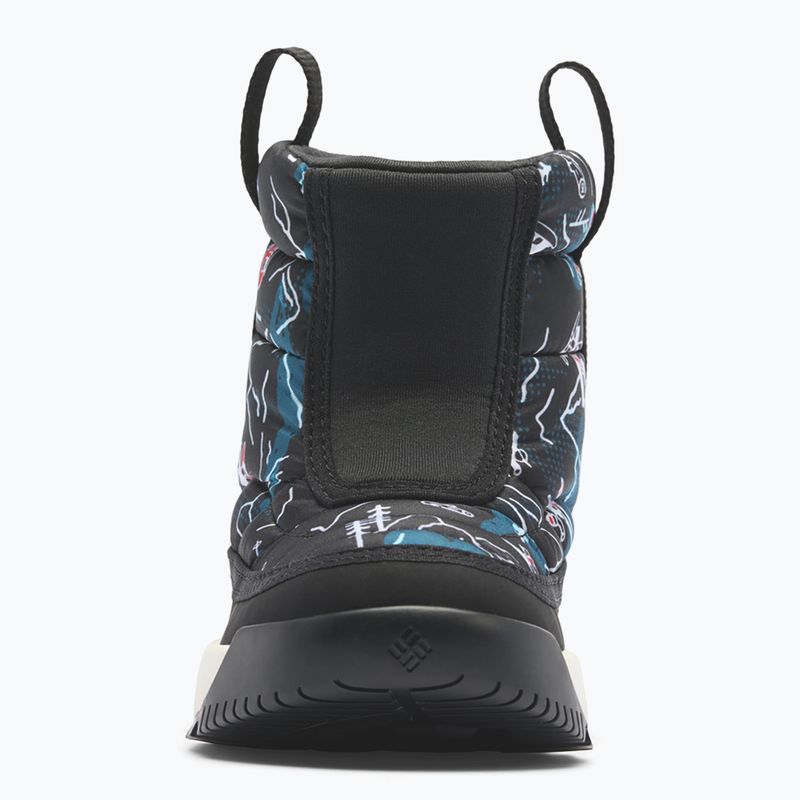 Detské snehule Columbia Youth Snowtrot Mid Black/Black Mountopia 3
