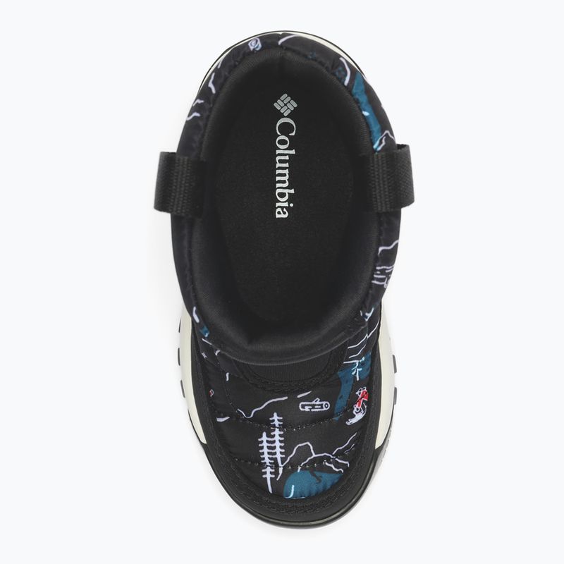 Detské snehule Columbia Youth Snowtrot Mid Black/Black Mountopia 4