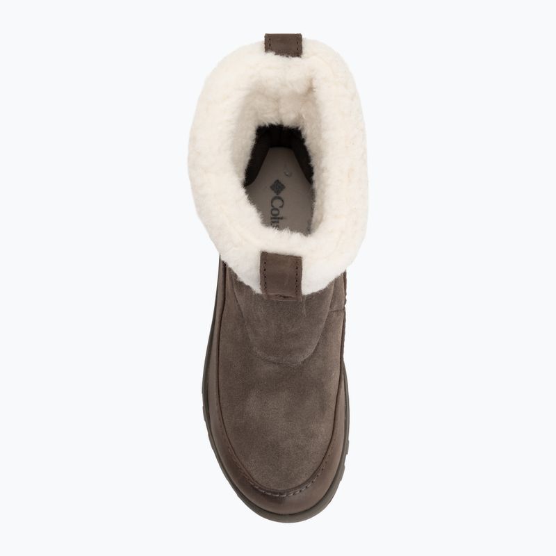 Dámske snehule Columbia Snowtrot Ease mud/cordovan 5