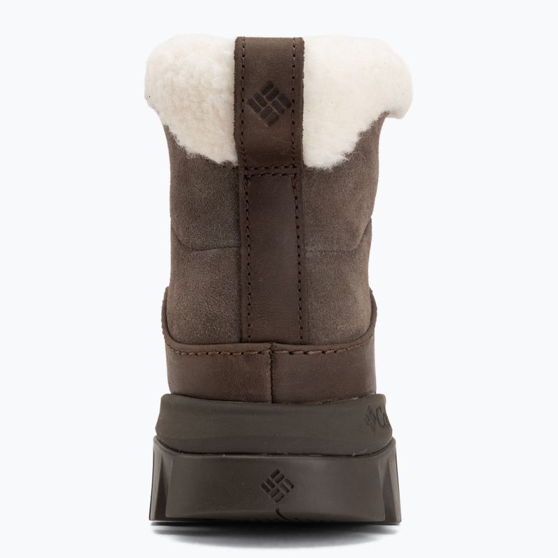 Dámske snehule Columbia Snowtrot Ease mud/cordovan 6