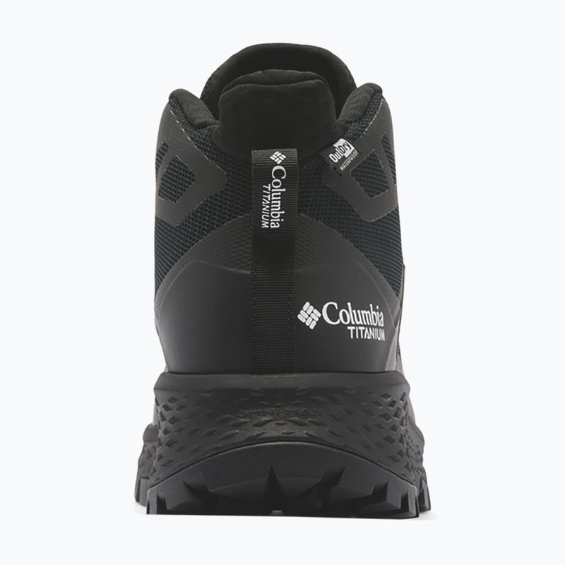 Pánske turistické topánky Columbia Tellurix Titanum Outdry Mid black/black 2