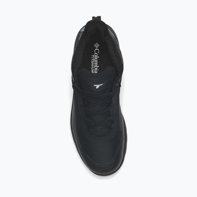 Pánske turistické topánky Columbia Tellurix Titanum Outdry Mid black/black 4