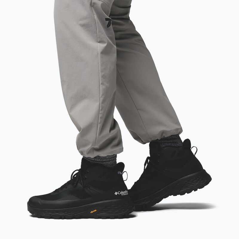 Pánske turistické topánky Columbia Tellurix Titanum Outdry Mid black/black 6