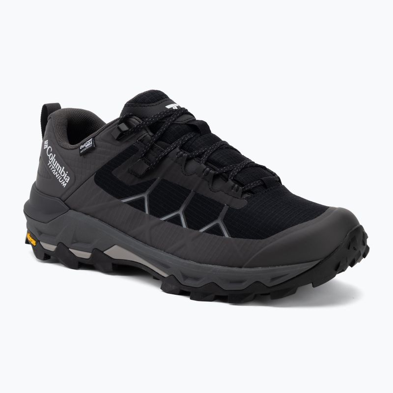 Pánske turistické topánky Columbia Peakfreak Titanum Outdry black/ti titanium