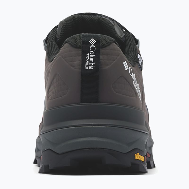 Pánske turistické topánky Columbia Peakfreak Titanum Outdry dark grey/red oxide 2