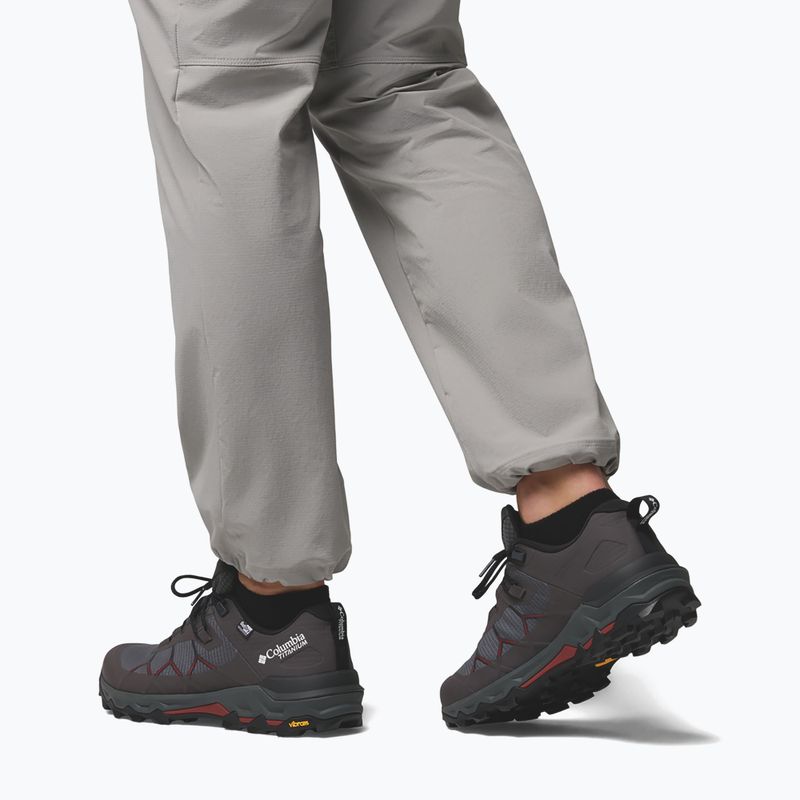 Pánske turistické topánky Columbia Peakfreak Titanum Outdry dark grey/red oxide 6