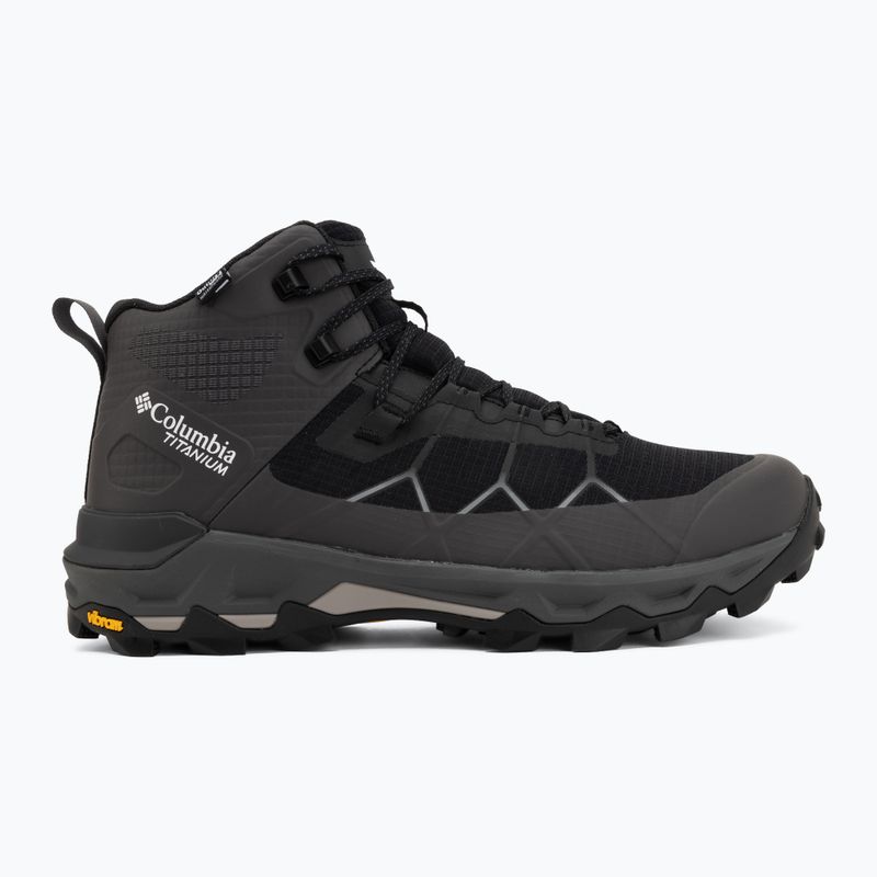 Pánske turistické topánky Columbia Peakfreak Titanum Outdry Mid black/ti titanium 2