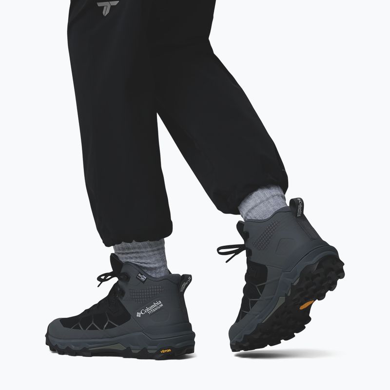 Dámske trekingové topánky Columbia Peakfreak Titanum Outdry Mid black/sedona sage 6