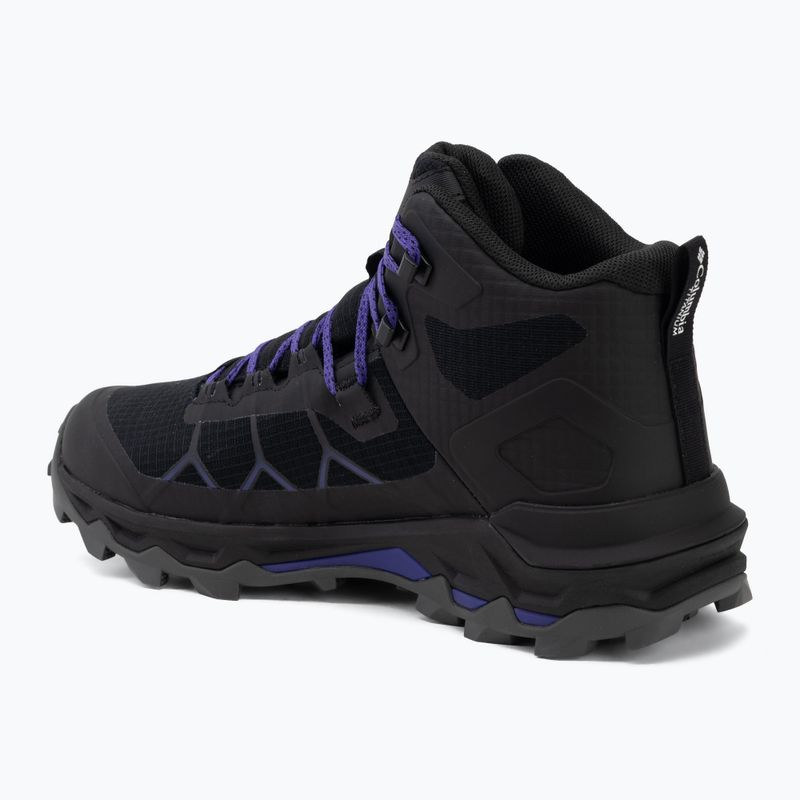 Dámske trekingové topánky Columbia Peakfreak Titanum Outdry Mid black/purple quartz 3