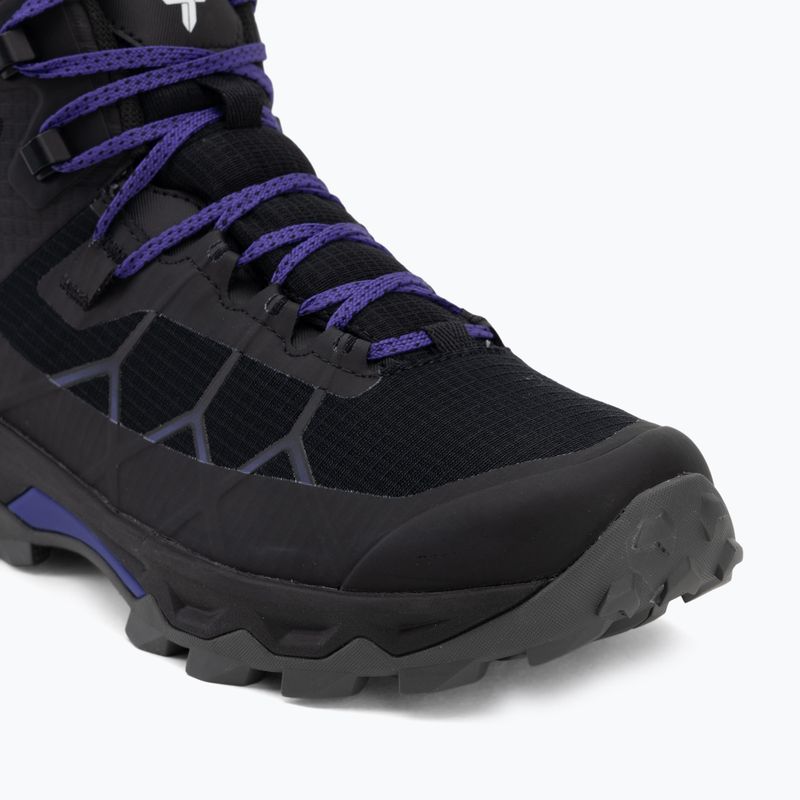 Dámske trekingové topánky Columbia Peakfreak Titanum Outdry Mid black/purple quartz 7
