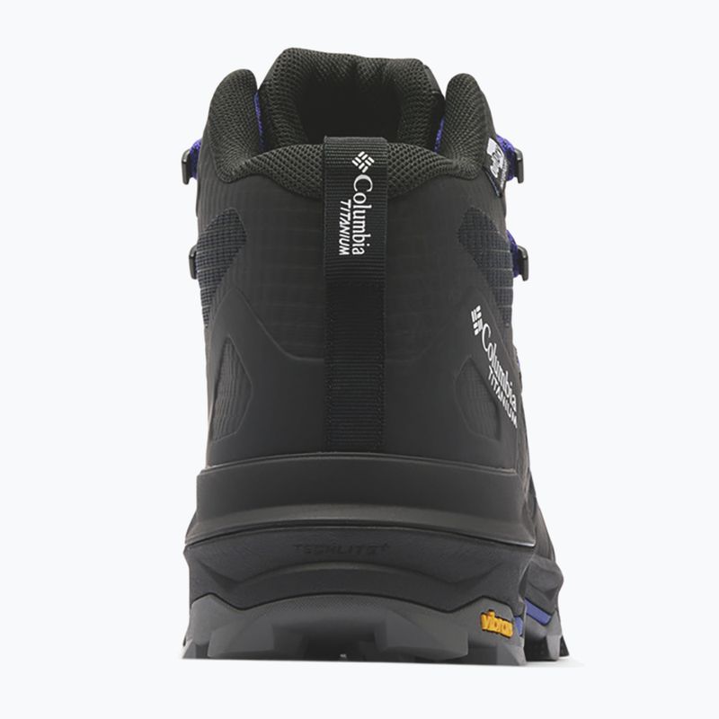 Dámske trekingové topánky Columbia Peakfreak Titanum Outdry Mid black/purple quartz 3