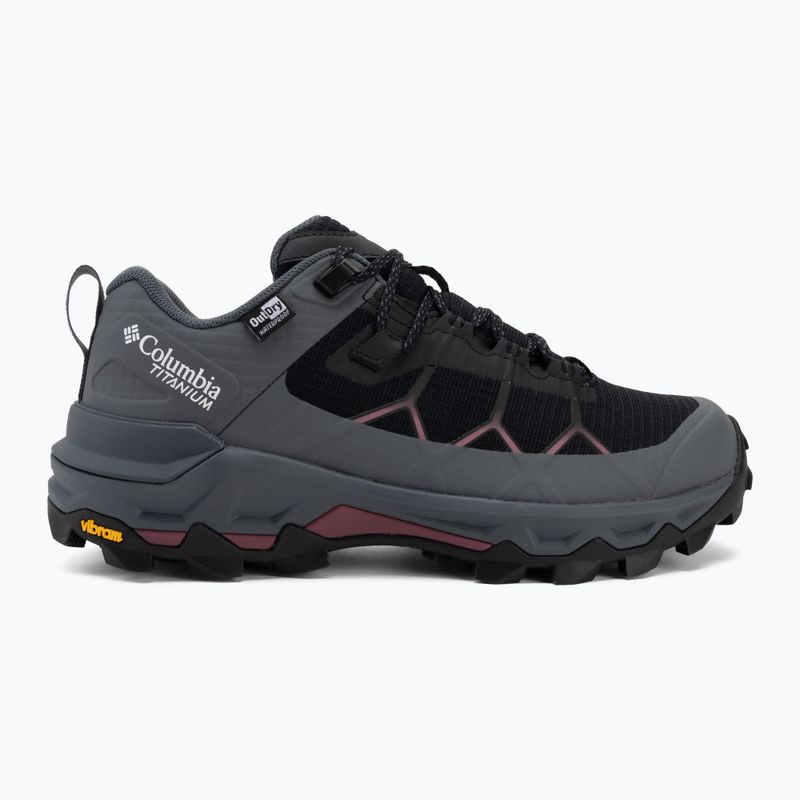 Dámske trekingové topánky Columbia Peakfreak Titanum Outdry black/antique auve 2