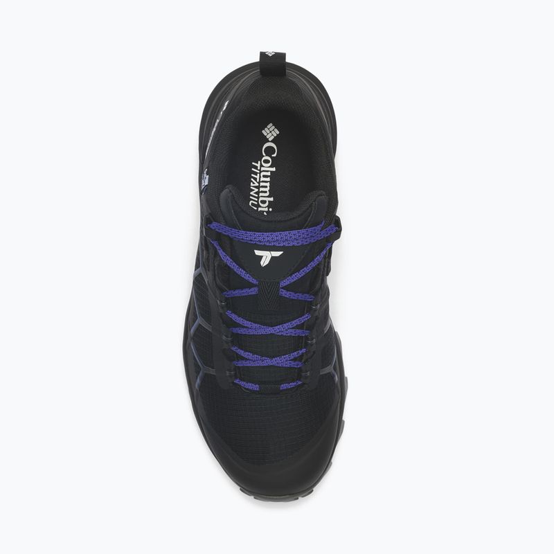 Dámske trekingové topánky Columbia Peakfreak Titanum Outdry black/purple quartz 4