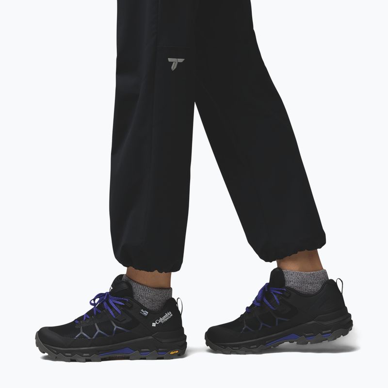 Dámske trekingové topánky Columbia Peakfreak Titanum Outdry black/purple quartz 6