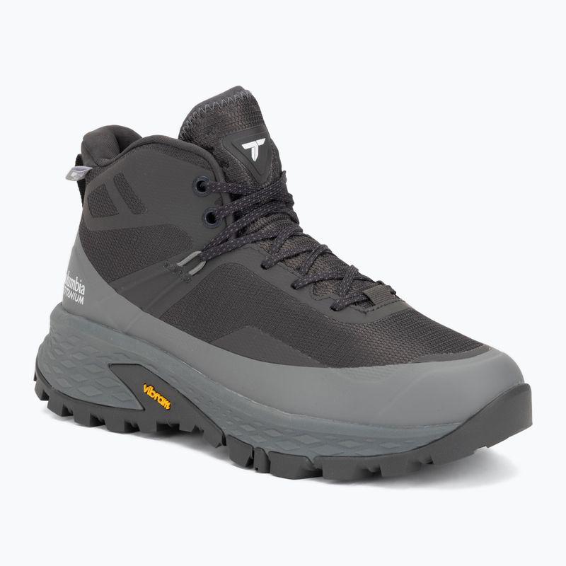 Dámske trekingové topánky Columbia Tellurix Titanum Outdry Mid dark grey/ti grey steel