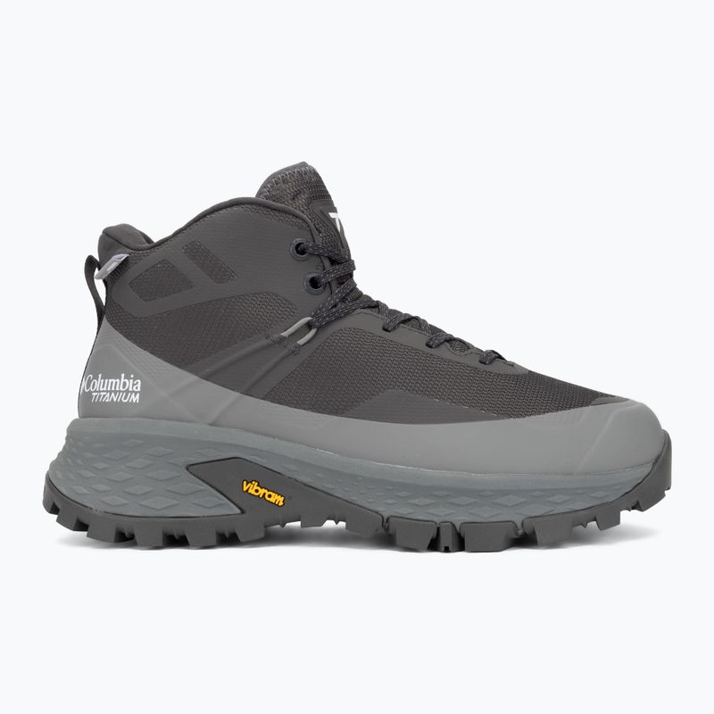 Dámske trekingové topánky Columbia Tellurix Titanum Outdry Mid dark grey/ti grey steel 2