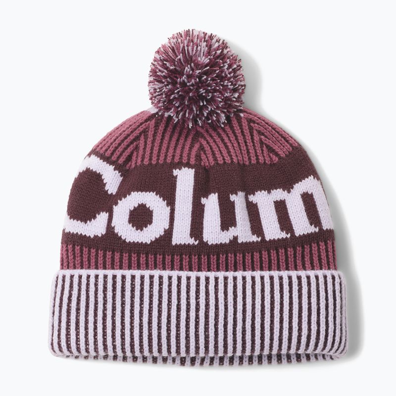 Detská zimná čiapka Columbia Polar Powder III purple tint/antique mauve/moonvista