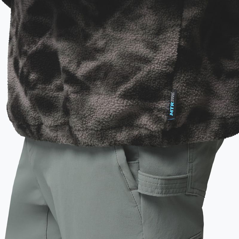 Pánska fleecová mikina Columbia Timber Crest MTR Fleece Printed HZ black/icypeaks 6
