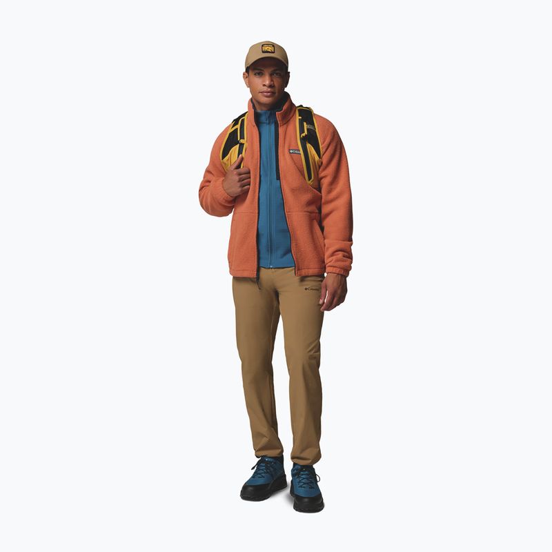 Pánska fleecová mikina Columbia Superior Summit Grid Full Zip phoenix blue 2