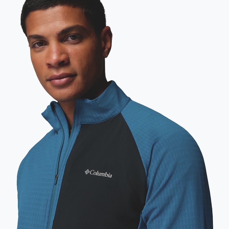 Pánska fleecová mikina Columbia Superior Summit Grid Full Zip phoenix blue 7