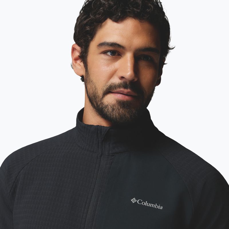 Pánska fleecová mikina Columbia Superior Summit Grid Full Zip black 6