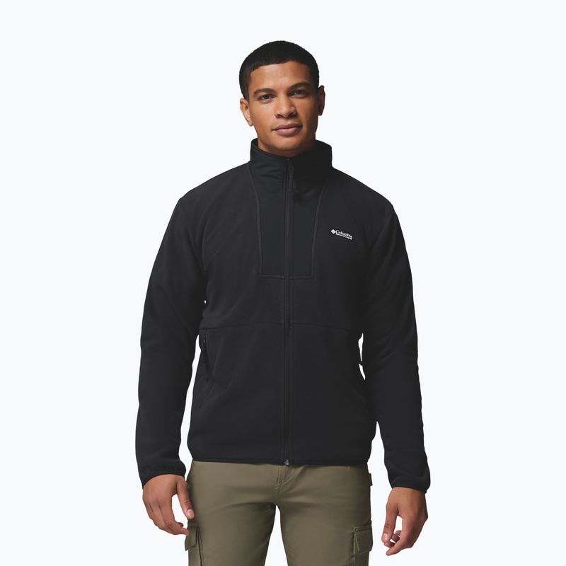 Pánska fleecová mikina Columbia Sequoia Grove II Full Zip Fleece black