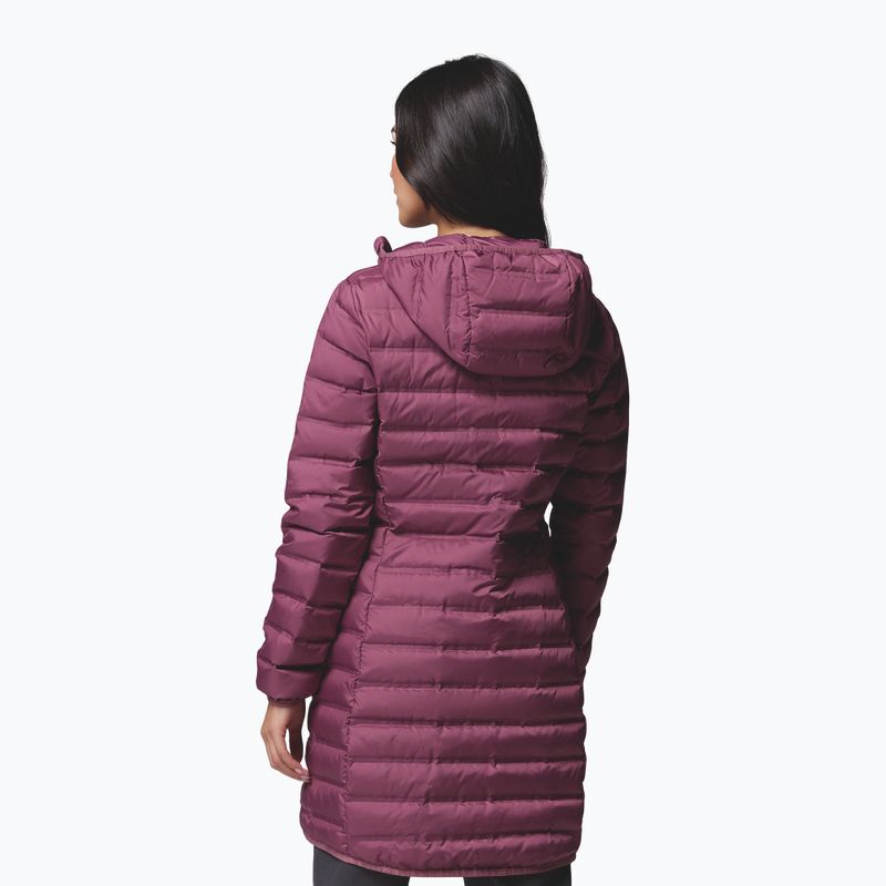 Dámska páperová bunda Columbia Lake 22 II Down Long Hooded antique mauve 3