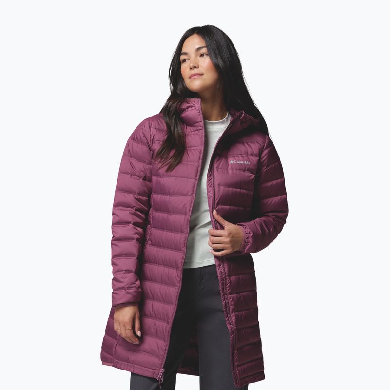 Dámska páperová bunda Columbia Lake 22 II Down Long Hooded antique mauve 5