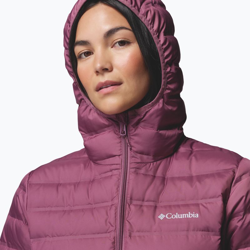Dámska páperová bunda Columbia Lake 22 II Down Long Hooded antique mauve 6