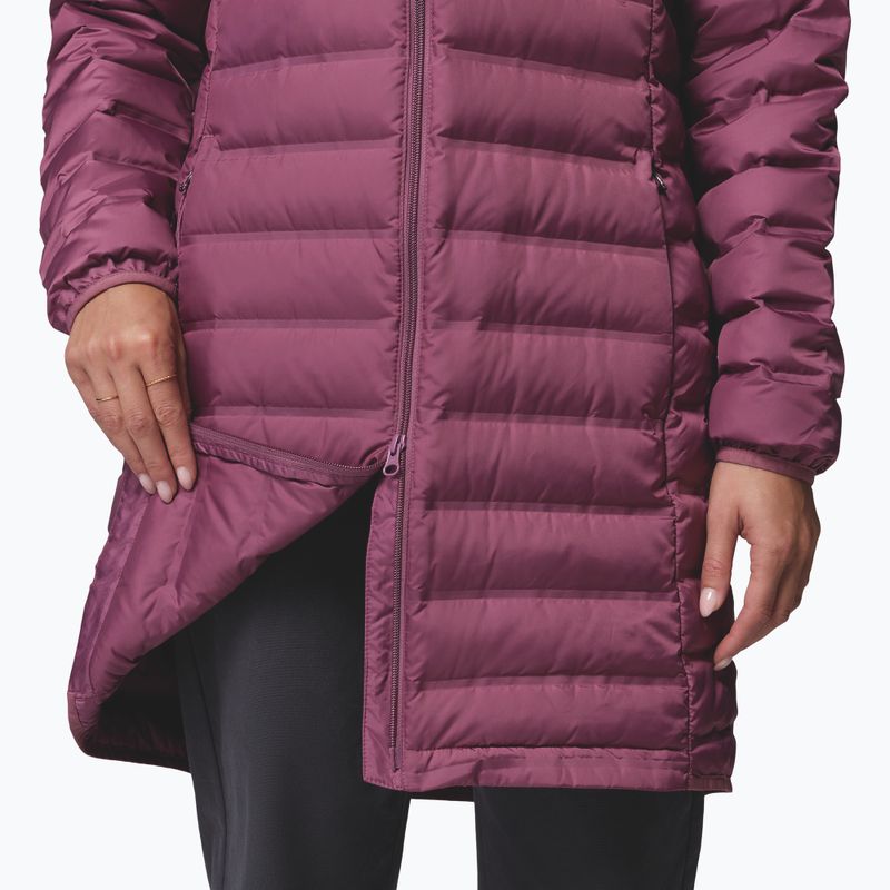 Dámska páperová bunda Columbia Lake 22 II Down Long Hooded antique mauve 8