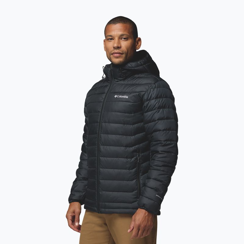 Pánska bunda Columbia Powder Lite II Hooded black ripstop 5